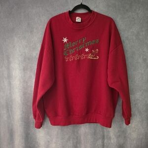 Merry Christmas sweater for women 3x Jerzees